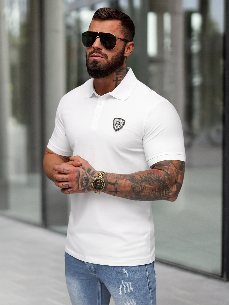 Футболка Поло чоловіча Бiла OZONEE NB/MT3121