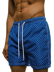 Spodenki kąpielowe męskie niebieskie OZONEE JS/ST036