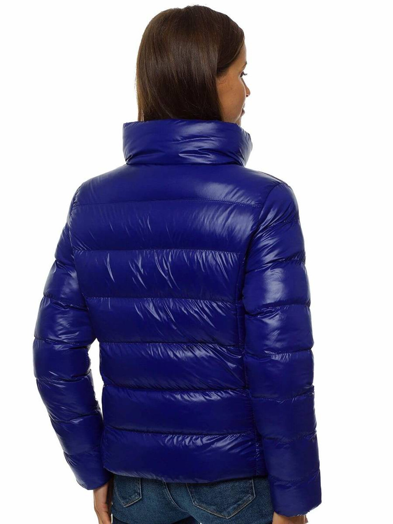 Kurtka pikowana damska granatowa OZONEE JS/M23061/9