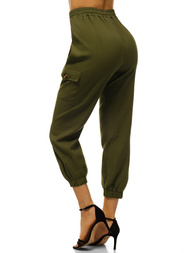 Жіночі штани Джогер Хакi OZONEE O/HM003