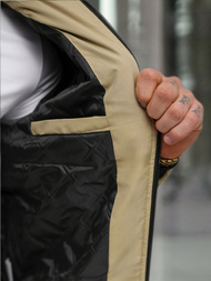 Куртка чоловіча Бежева OZONEE JS/62M9502/62