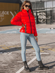 Куртка жіноча Червона OZONEE JS/M23061/5Z