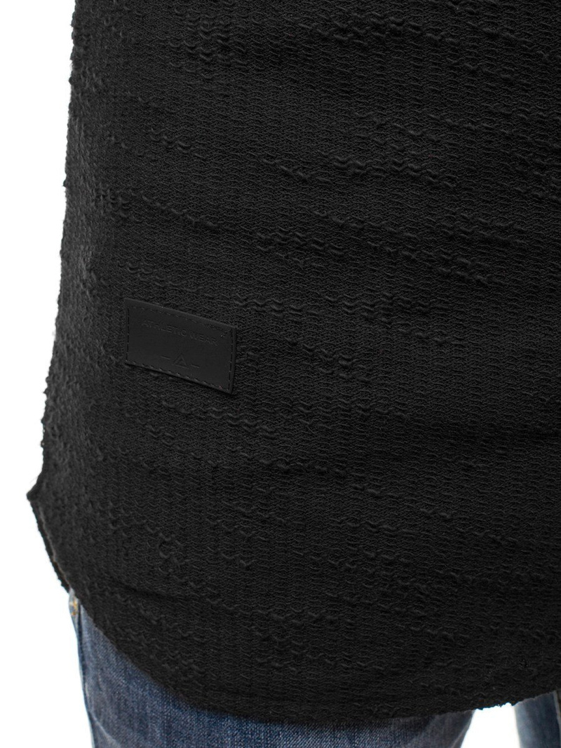 Bluza męska czarna OZONEE A/1230