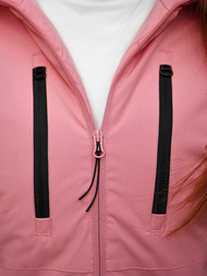 Kurtka damska zimowa jasno-różowa OZONEE JS/HH012/25Z