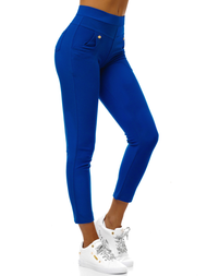 Legginsy damskie niebieskie OZONEE JS/1040/A9