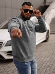 Bluza męska grafitowa OZONEE JS/8B1361/5