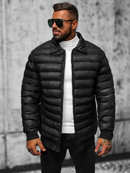 Куртка чоловіча чорна OZONEE JS/31M5012