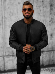 Куртка Чоловіча Чорна OZONEE JS/AK95Z