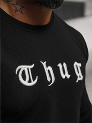 Bluza męska czarna OZONEE O/T6612