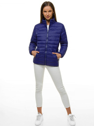Kurtka przejściowa damska granatowa OZONEE JS/M23037/215