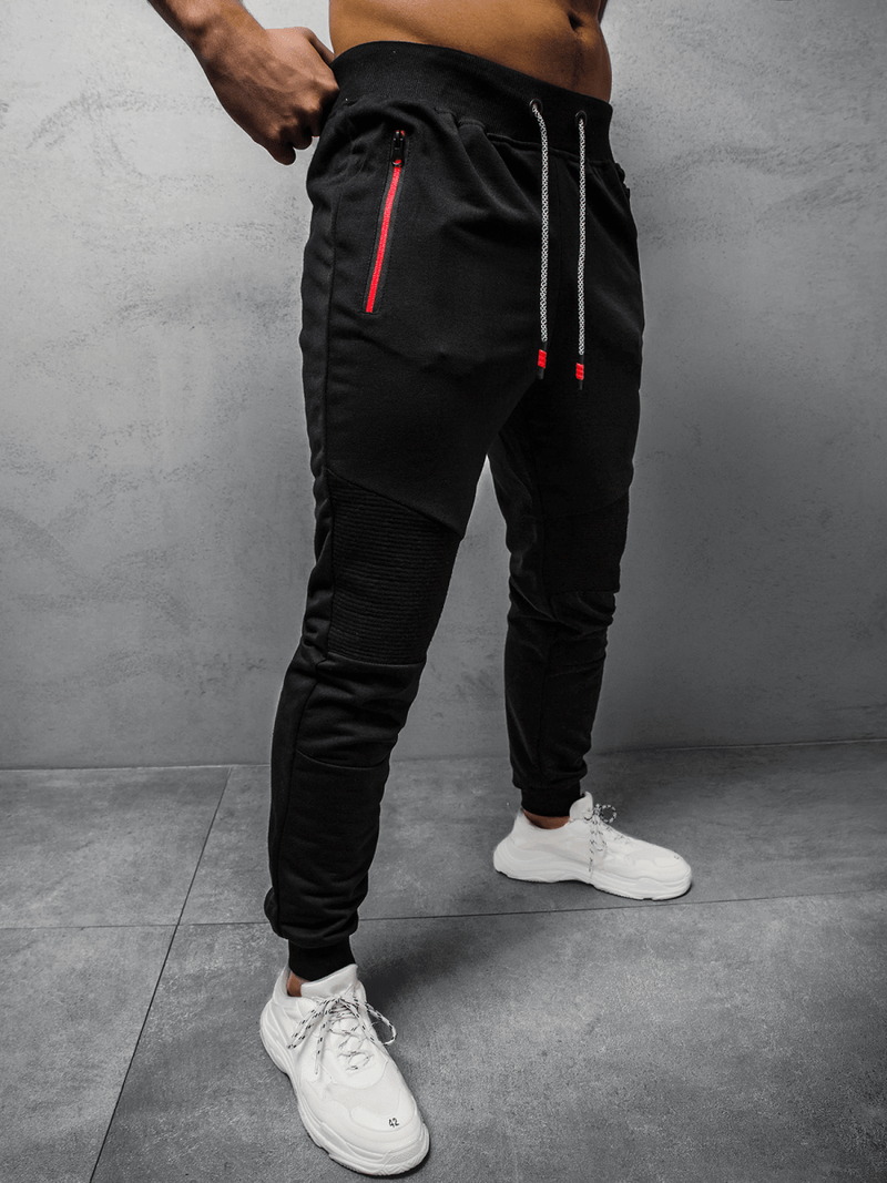 Штани спортивні чоловічі Чорнi OZONEE JS/68K10203