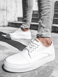 Sneakersy białe OZONEE O/KN050