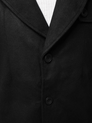 Пальто чоловіче Чорне OZONEE N/5922Z