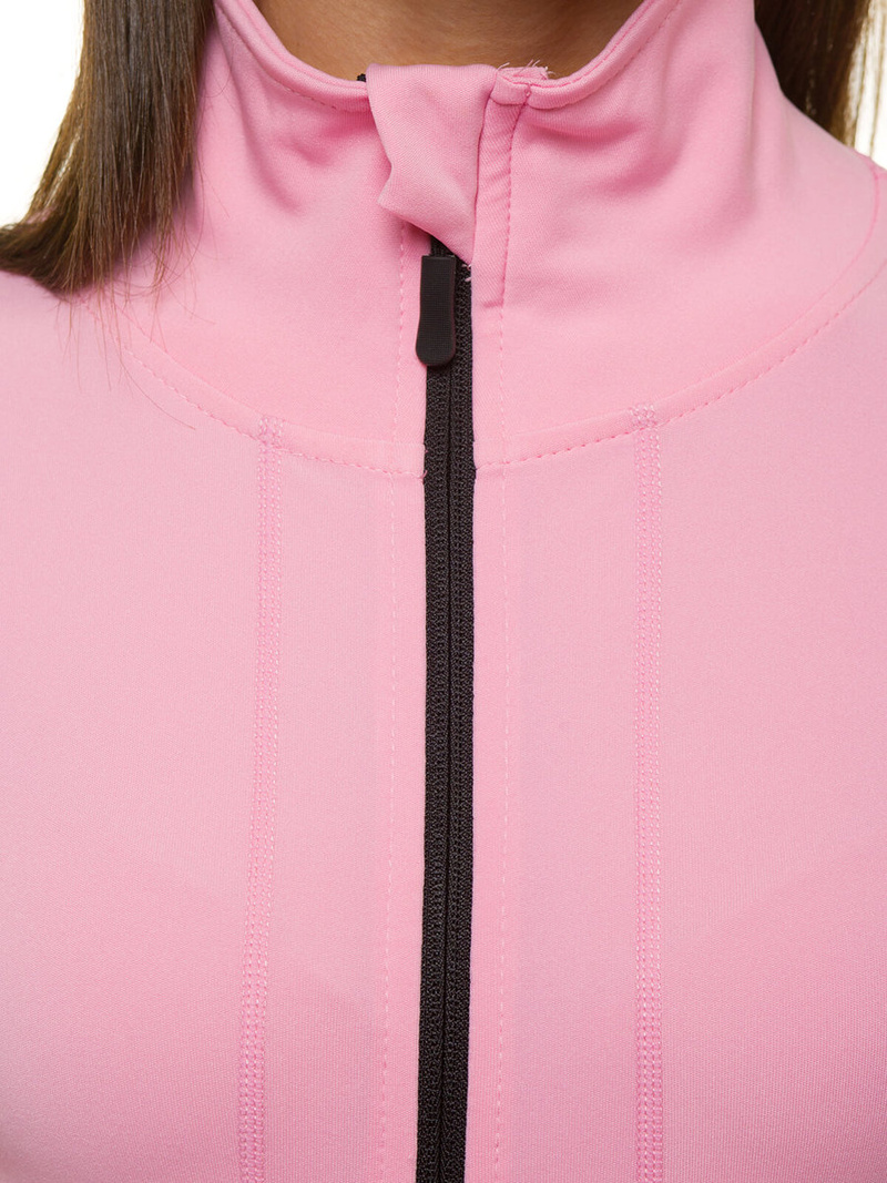 Bluza damska rozpinana jasno-różowa OZONEE JS/HD150/25