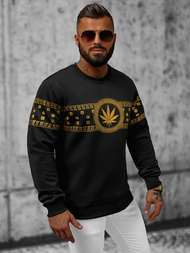 Bluza męska czarna OZONEE JS/8B1112/3