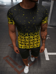 Чоловічий спортивний комплект Чорно-Жовтий OZONEE O/HM751