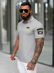 Футболка Поло Чоловіча Сiра OZONEE NB/MT3144