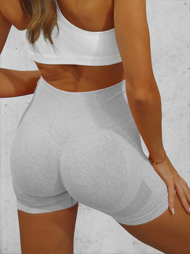 Legginsy krótkie damskie kolarki szare OZONEE O/YJS7722