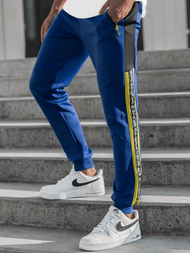 Spodnie dresowe męskie kobaltowe OZONEE JS/K20013SP