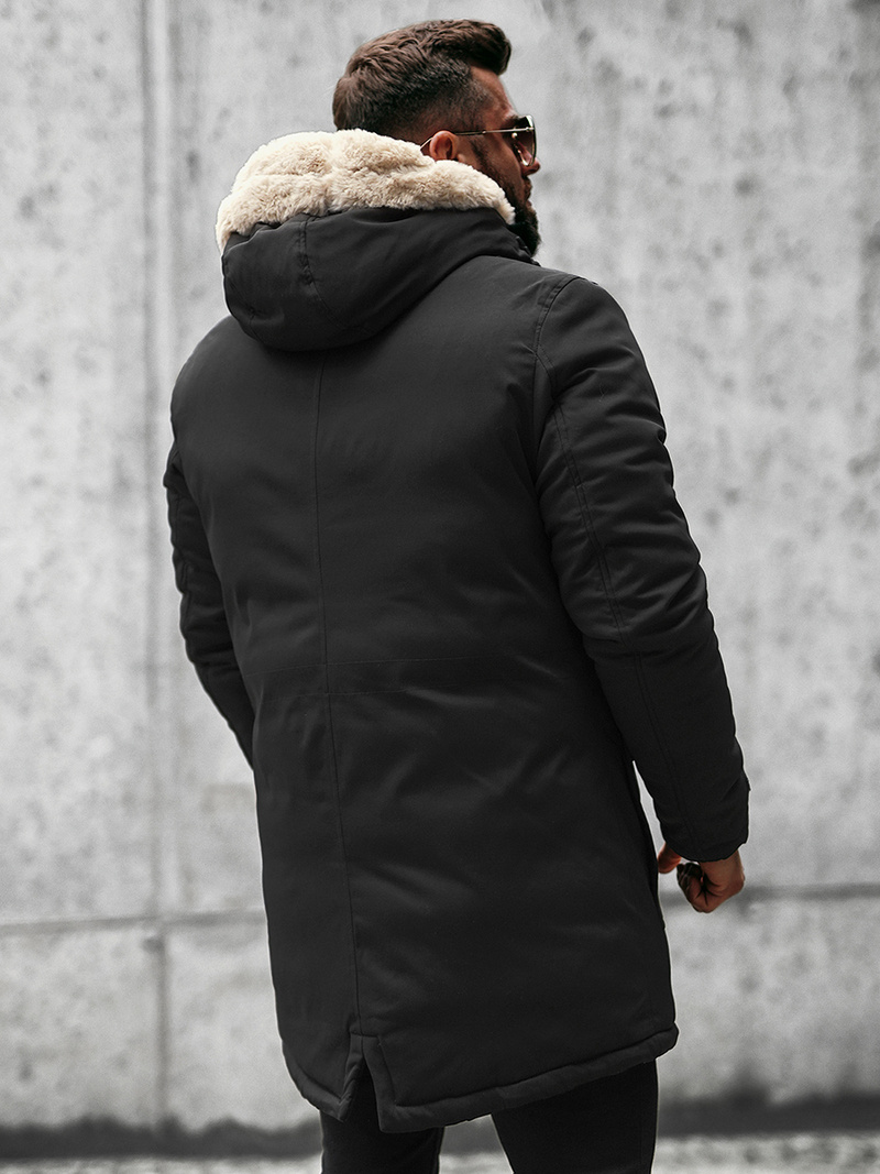 Куртка зимова чоловіча Чорна OZONEE JS/22M37/392