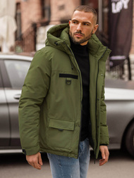 Kurtka zimowa męska khaki OZONEE JS/31M5018Z