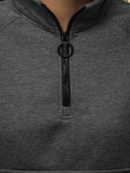 Bluza damska grafitowa OZONEE JS/KSW2032