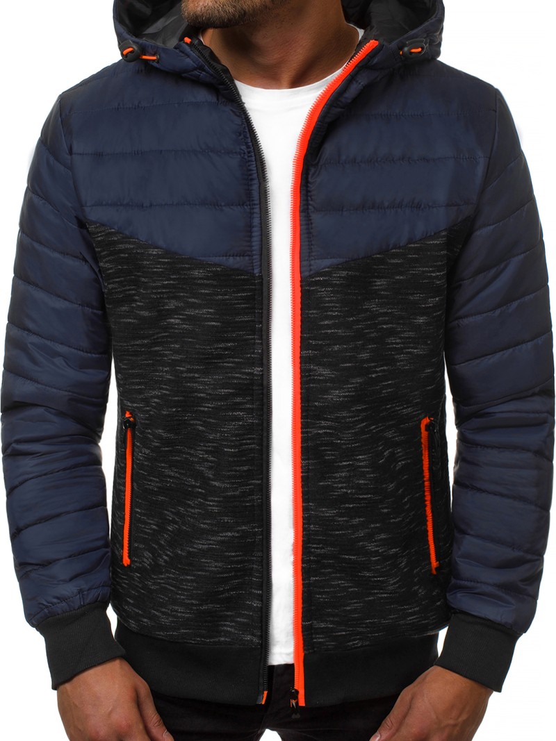 Куртка чоловіча Темно-Синя OZONEE JS/TY29