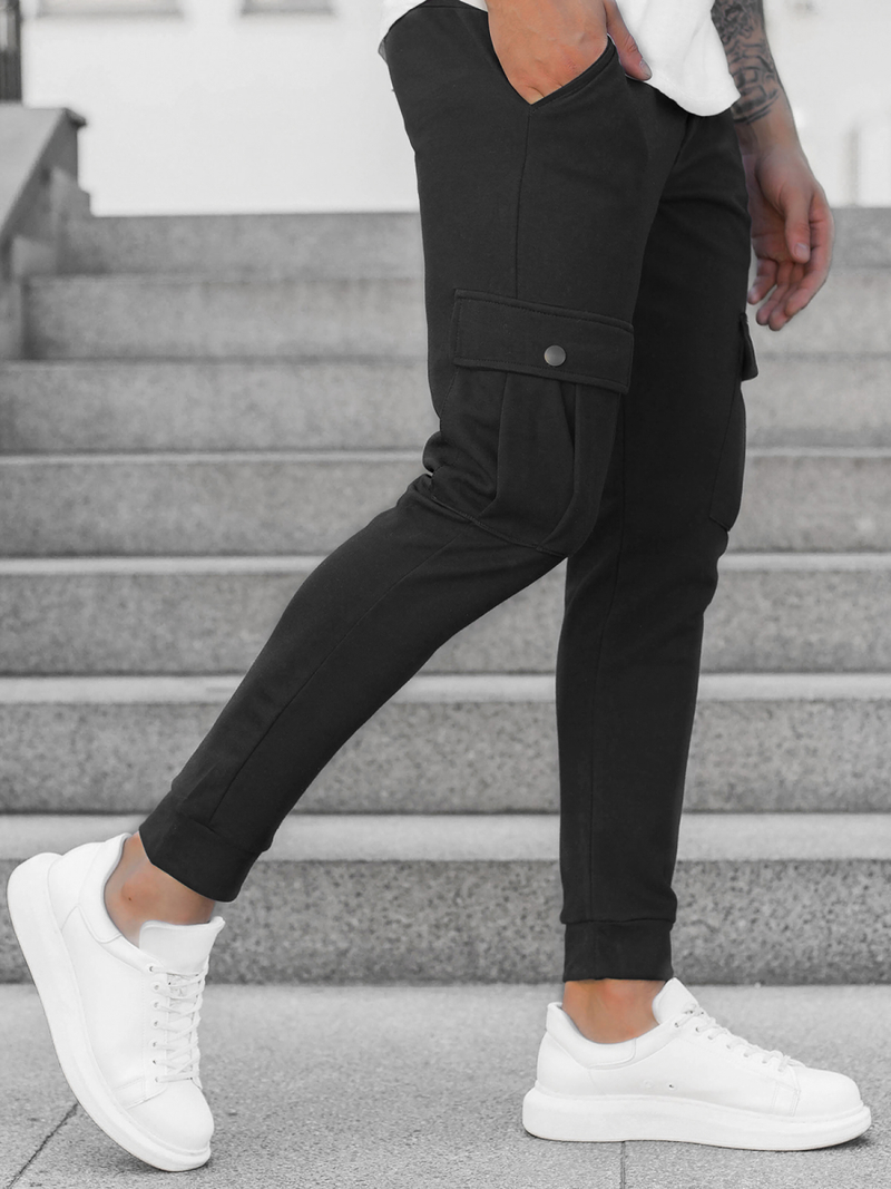 Штани спортивні чоловічі Чорнi OZONEE C/374