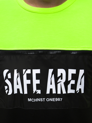 Толстовка чоловіча Зелена-неон OZONEE MACH/2121