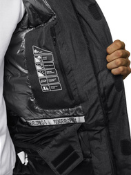 Kurtka zimowa męska grafitowa OZONEE O/9804