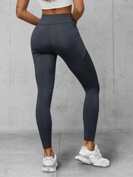 Legginsy damskie grafitowe OZONEE JS/35K1606/5