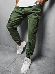  Штани чоловічі джоггери Зеленi OZONEE OT/1077