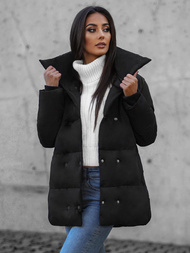 Куртка жіноча чорна OZONEE JS/5M729/392