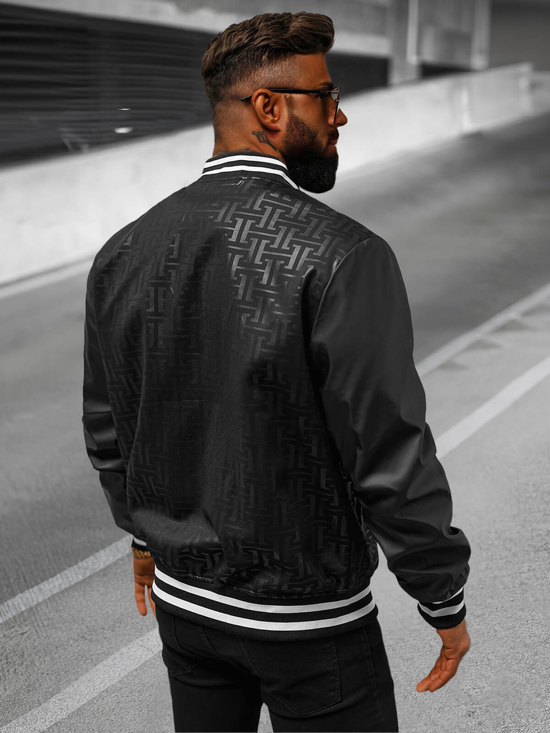 Куртка Чоловіча Чорна OZONEE O/3A172Z