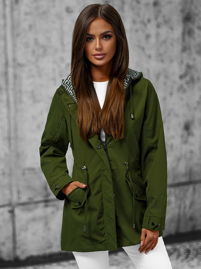 Куртка жіноча Зелена OZONEE JS/16M9068/136