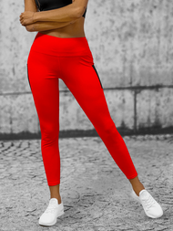Legginsy damskie czerwone OZONEE O/XL009/5