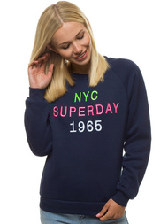 Bluza damska granatowa OZONEE JS/KSW1001