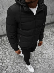 Чоловіча зимова куртка Чорна OZONEE JS/M761/392