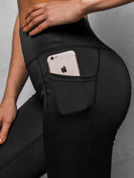 Лосіни жіночі Чорнi OZONEE O/XL003/1