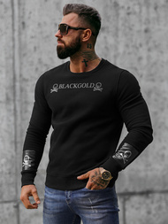 Bluza męska czarna OZONEE NB/MF2001Z