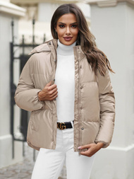 Куртка жіноча Бежева OZONEE JS/5M3185/62Z