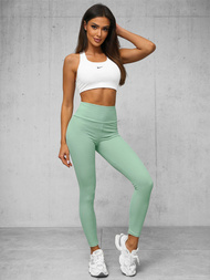 Legginsy damskie miętowe OZONEE O/ZCH2280
