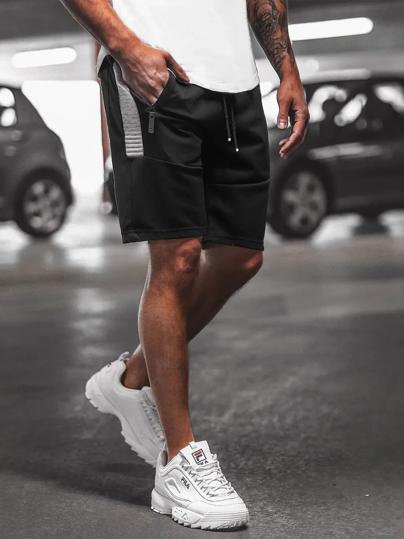 Шорти Чоловічі Чорнi OZONEE O/WW20013/1