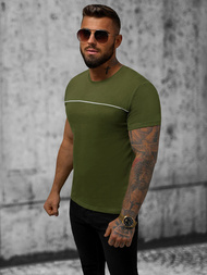 T-shirt męski zielony OZONEE JS/8T250/29