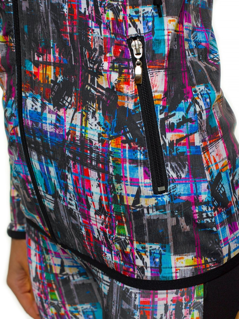 Жіночий спортивний костюм з двох частин Кольоровий OZONEE O/MS021