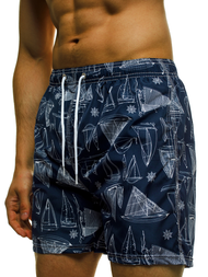 Spodenki kąpielowe męskie granatowe OZONEE JS/ST070