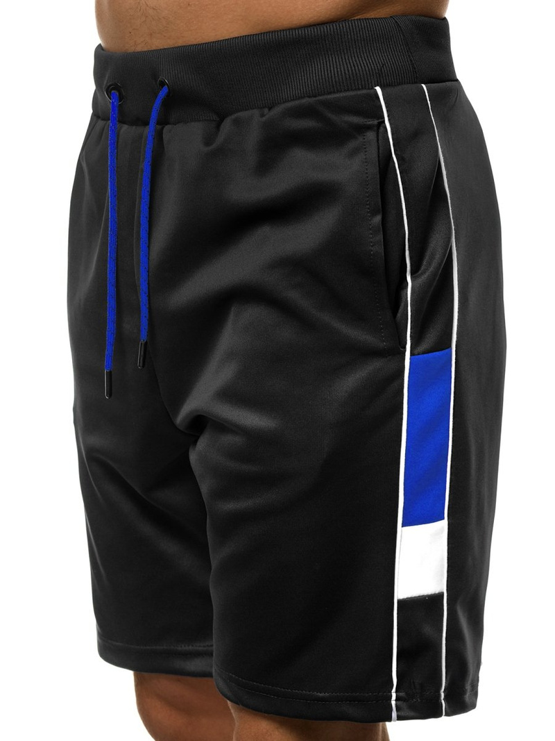 Spodenki męskie czarne OZONEE JS/KK300171