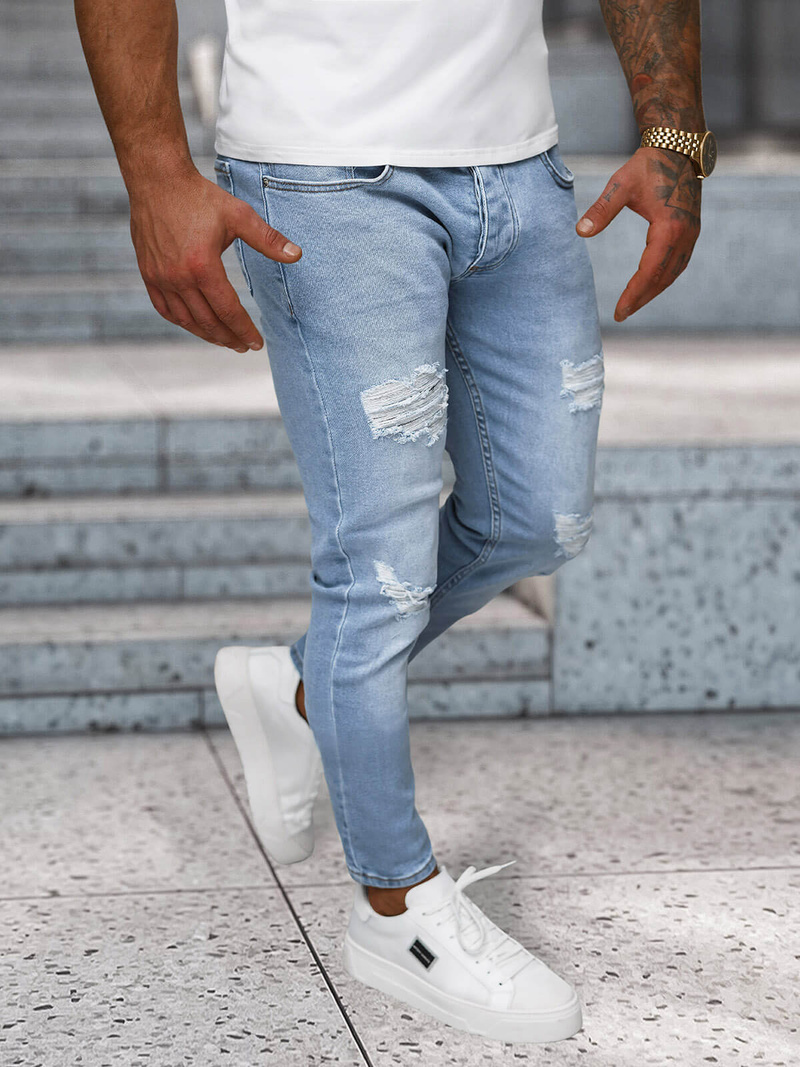 Штани чоловічі cинi OZONEE O/425SP