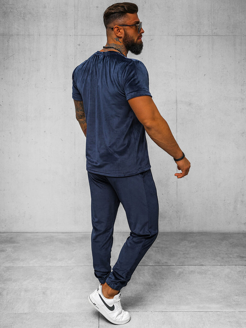 Спортивний костюм чоловічій ультрамариновий OZONEE O/12135Z