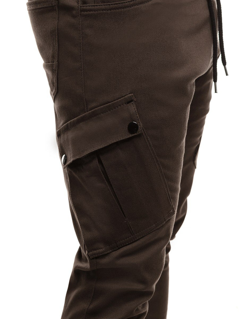 Штани чоловічі джоггери Коричневi OZONEE A/0853